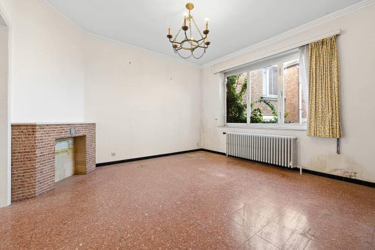 'Bel étage' house with 2 bedrooms + study