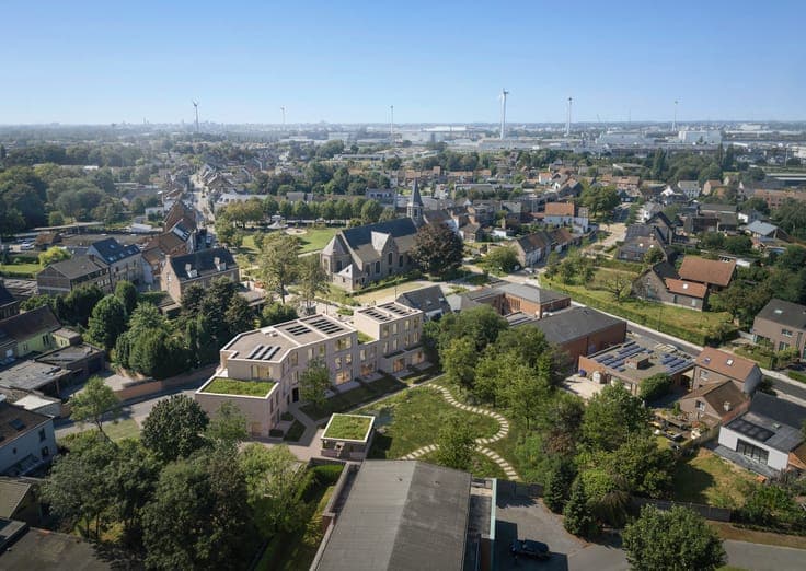 Oostakker (Gent), Pijphoekstraat - 'Amandine' - Fase 1: L...