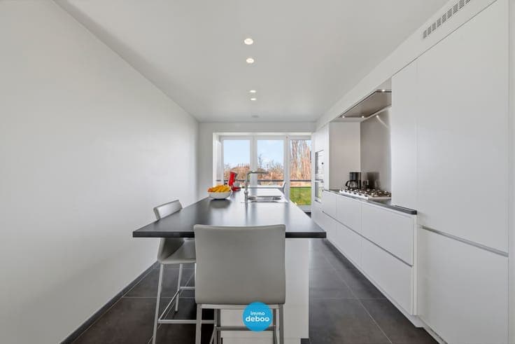 Moderne woning met uniek uitzicht op de ijzer