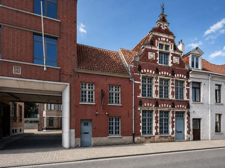 Te koop, opbrengsteigendom met 3 appartementen en handels...