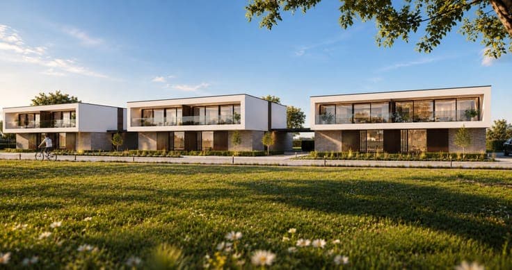 Te koop, Exclusief nieuwbouwproject met 5 luxewoningen in...