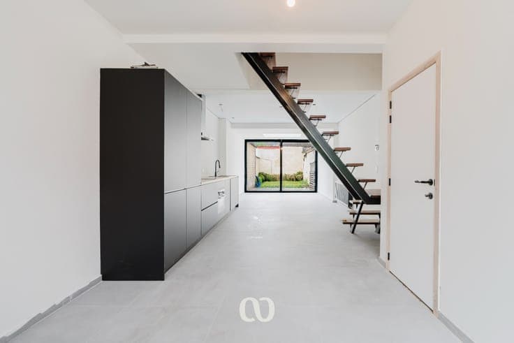 Fully renovated house with EPC A and sunny garden in Ghent