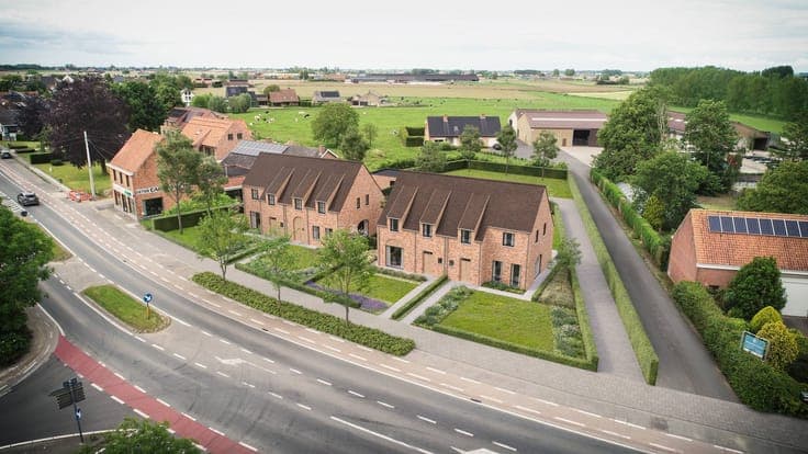 New building (6%) for sale in Elverdinge with 3 rooms and ga