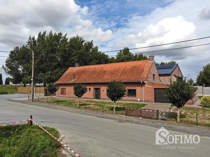 Alleenstaande woning met loods