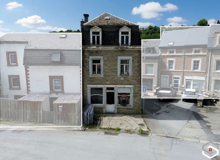MAISON À GROS POTENTIEL - POSS. 4 CHAMBRES - IDÉAL INVEST