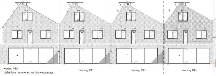 MODERN ogende NIEUWBOUW gezinswoningen op TOPLIGGING!!