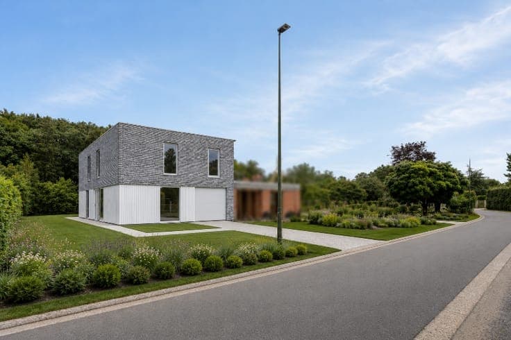 Nieuwbouwproject te Kampenhout