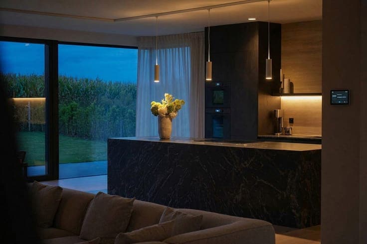 Luxury New-Build Villa with Open Views in Marke