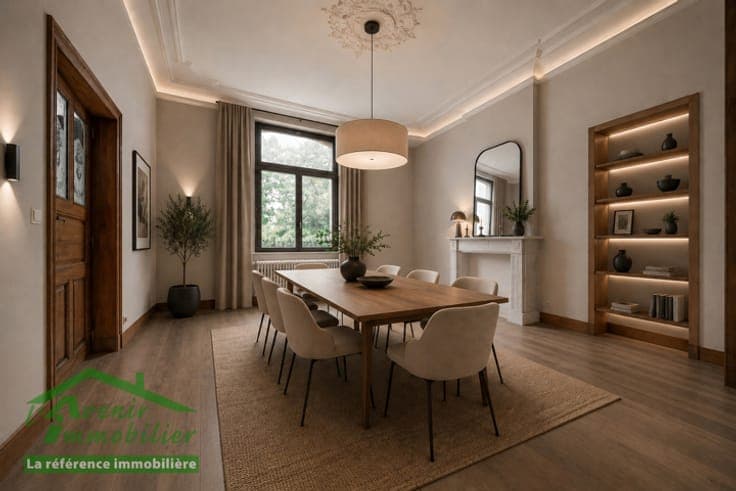Spacieuse maison de maître 5 chambres