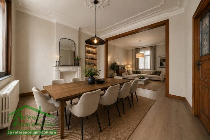 Spacieuse maison de maître 5 chambres