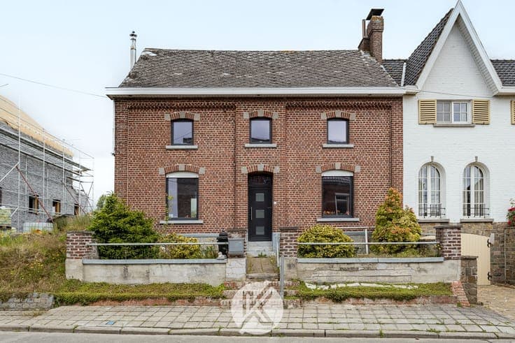 Verder af te werken halfopen bebouwing