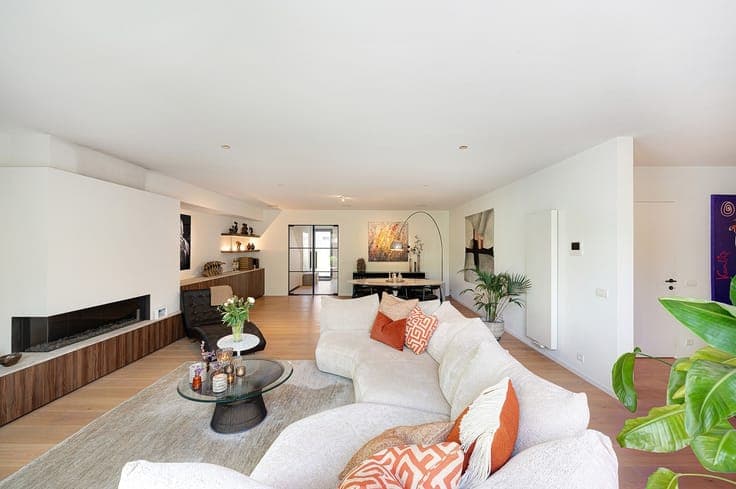 Recente woning op een uitzonderlijke ligging aan de rand ...