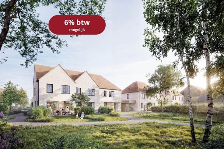 New build property in the center of Nevele - 6% VAT