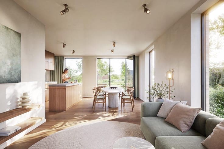 New build property in the center of Nevele - 6% VAT