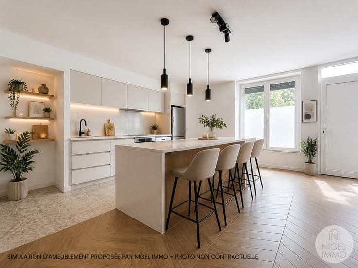 🏡 Saint-Laurent, maison 3 chs, PEB:C, Élec. conforme