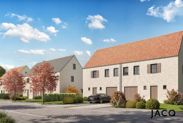 5 moderne, landelijke nieuwbouwwoningen te Brecht