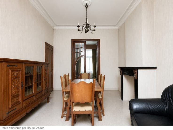 A typical Brussels apartment building