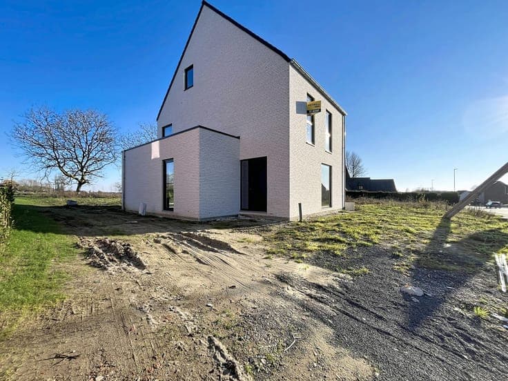 Energy-efficient new-build home in Nederhasselt (Ninove)
