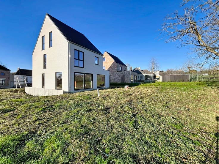 Energy-efficient new-build home in Nederhasselt (Ninove)
