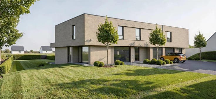 Spacious new-build home on 7a24 in Hasselt - Bokrijk