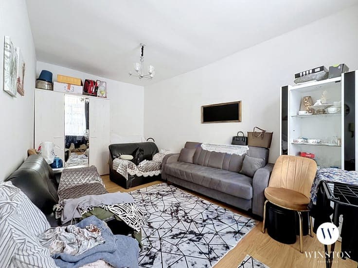 An investment property converted into five flats.