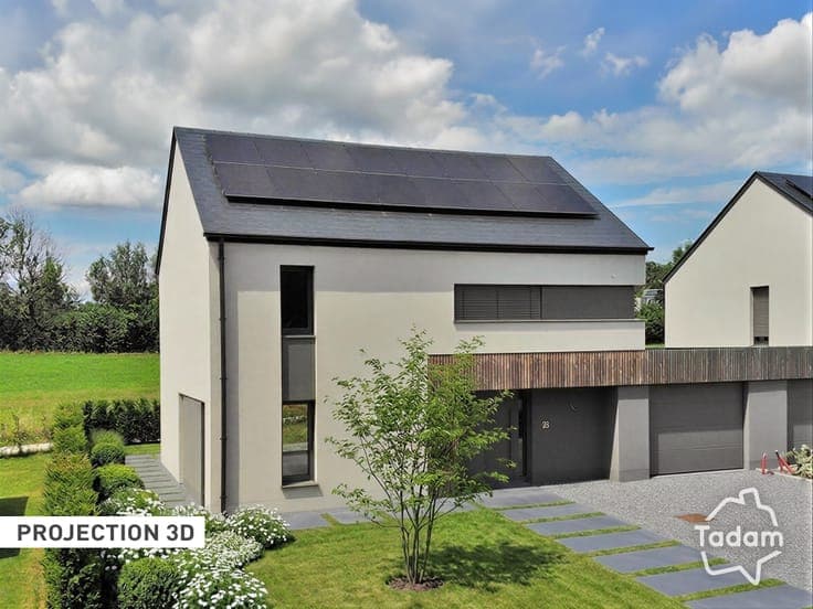 BONNERT – New-build house A+, 4 bedrooms, garden & garage