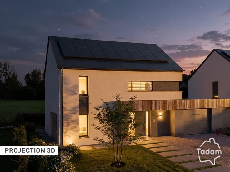 BONNERT – New-build house A+, 4 bedrooms, garden & garage