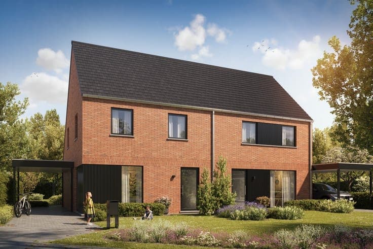 Nieuwbouwwoningen in Oosterzele aan verlaagd btw-tarief (6%)
