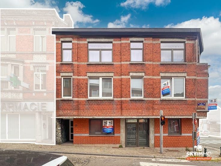 IMMEUBLE 3 APPART - EN ORDRE URBANISTIQUE - ELEC OK -PEB C-D