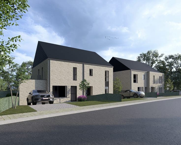 Contemporary New Homes in Lubbeek