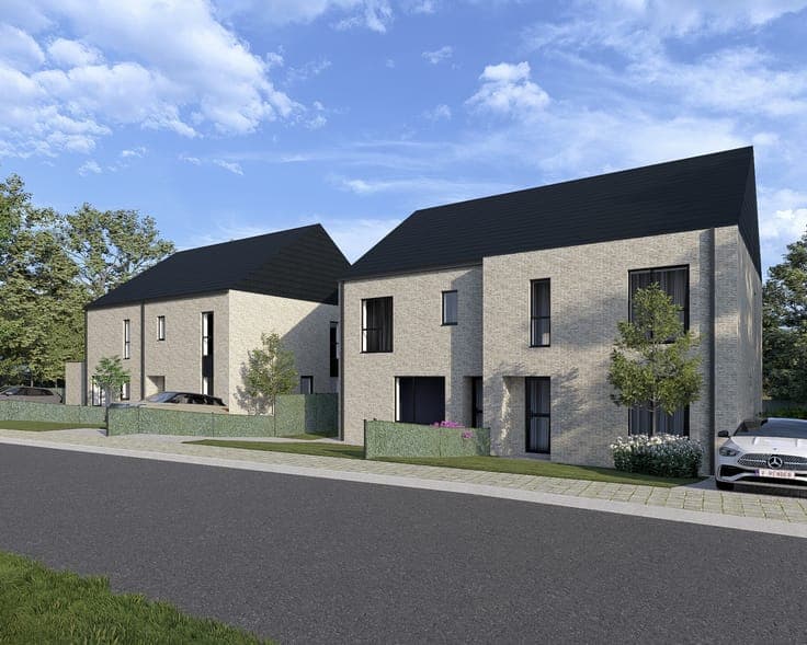 Contemporary New Homes in Lubbeek