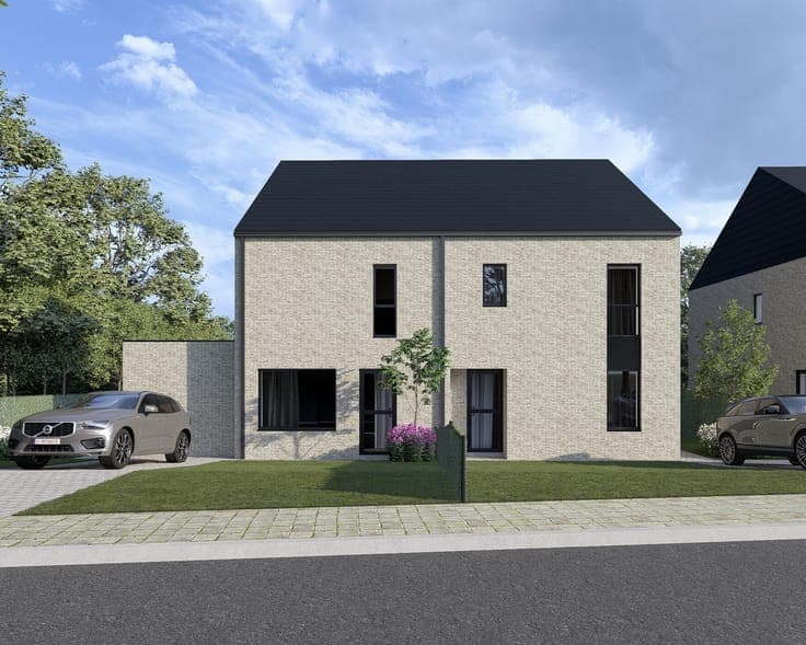 Contemporary New Homes in Lubbeek