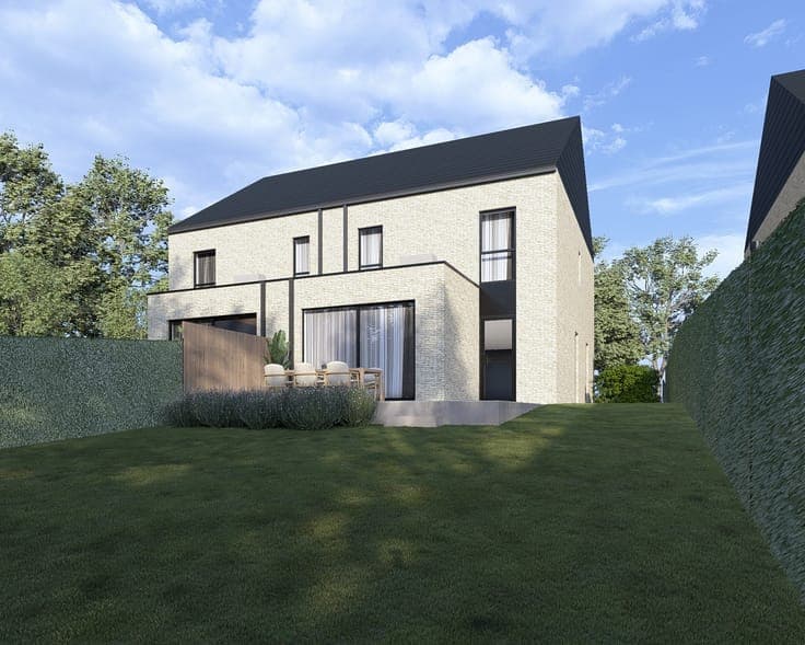 Contemporary New Homes in Lubbeek