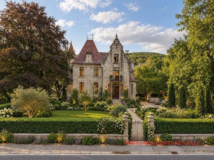 House on the banks of the Meuse River in Wépion, in need of
