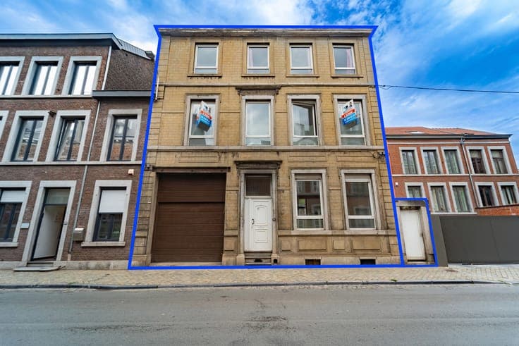 IMMEUBLE 3 UNITÉS À LIÈGE AVEC GARAGE - TERRASSE + JARDIN
