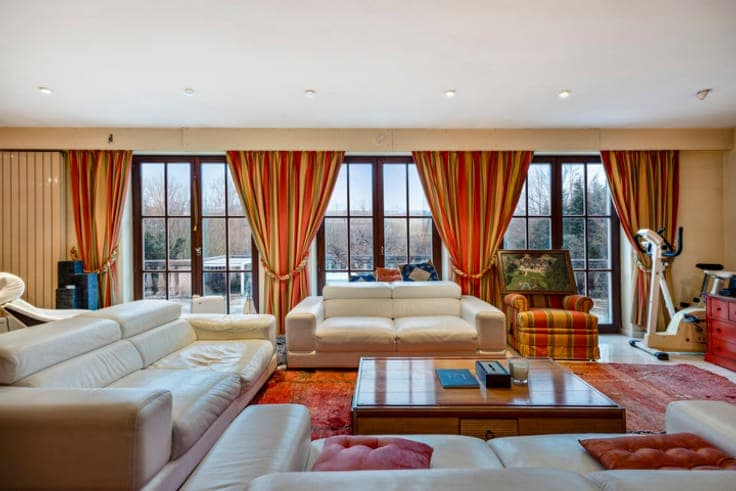 Large property with view in Fontin