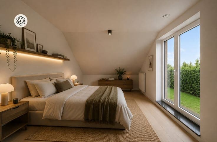 Topgelegen grote woning met 4 slk, omheinde tuin en garage.
