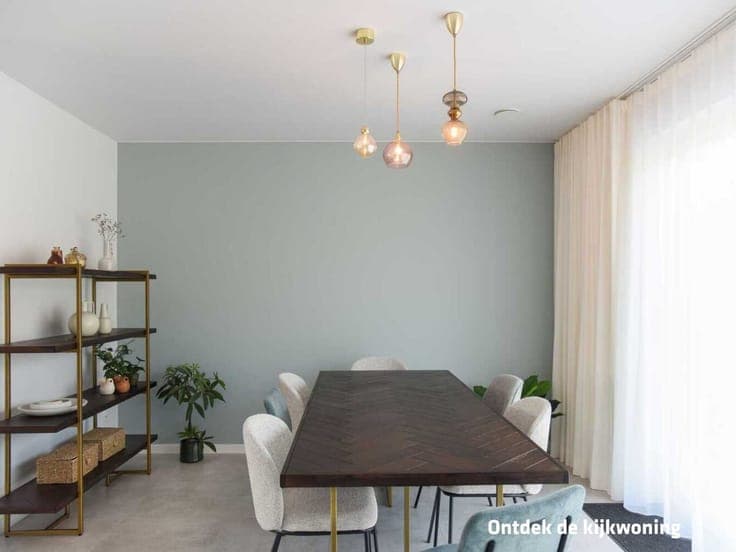 Traditionele, gesloten energieneutrale woning