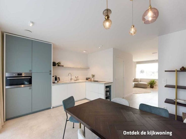 Traditionele, gesloten energieneutrale woning