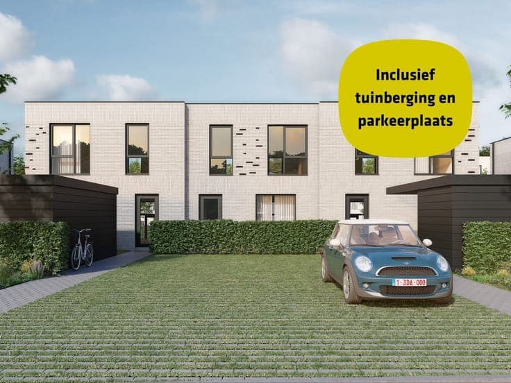 Energiezuinige woning met 3 slpk en eigen parkeerplaats