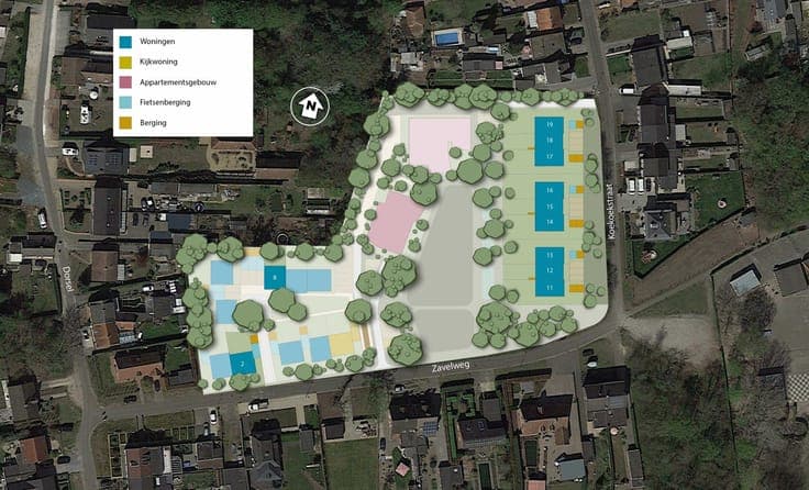 Energiezuinige woning met 3 slpk en eigen parkeerplaats
