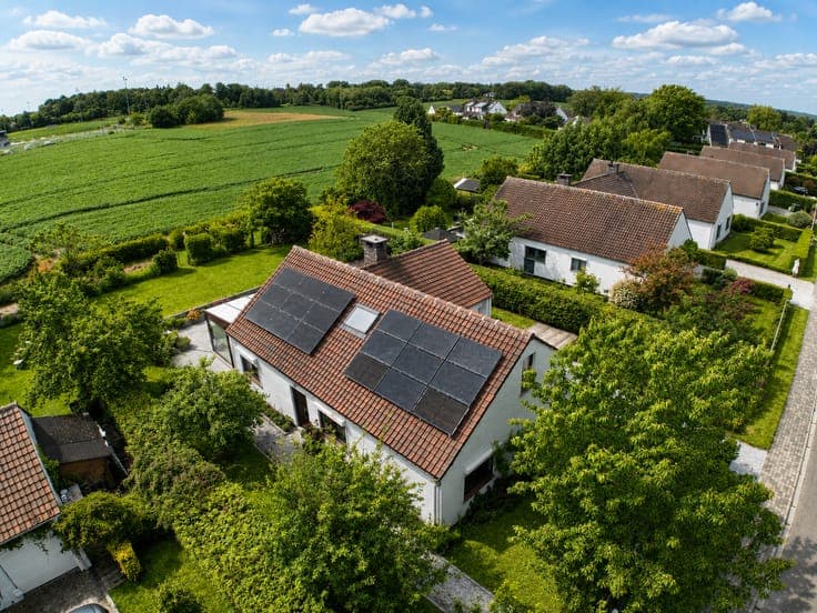 Villa with five bedrooms and a garden, set in its own ground