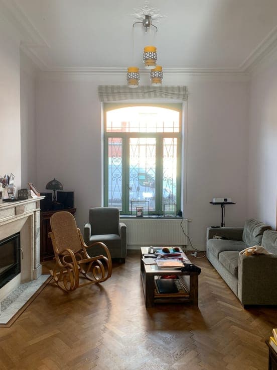 Single-family townhouse with 4 bedrooms and a garden