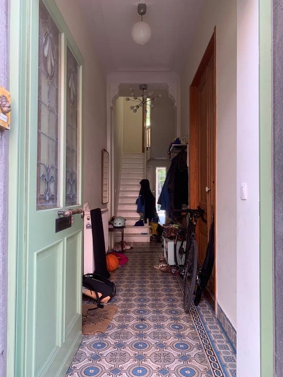 Single-family townhouse with 4 bedrooms and a garden