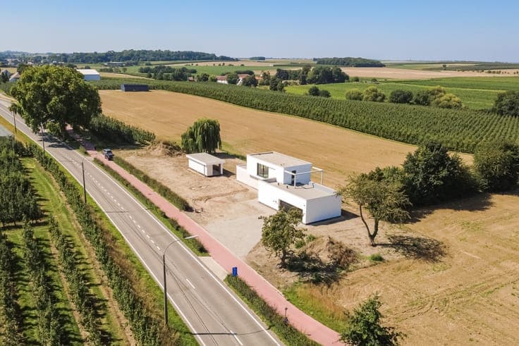 Modern new-build home with panoramic views in Gingelom