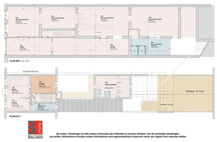 LAEKEN: Invest property : commercial space and 2 apartments