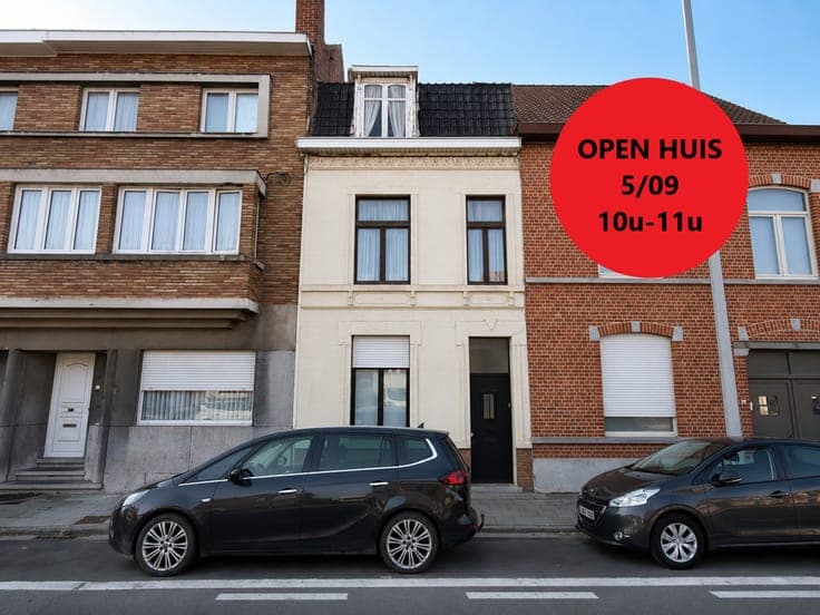 OPEN HUIS ZATERDAG 5/09 van 10u tot 11u. Betaalbare rijwo...