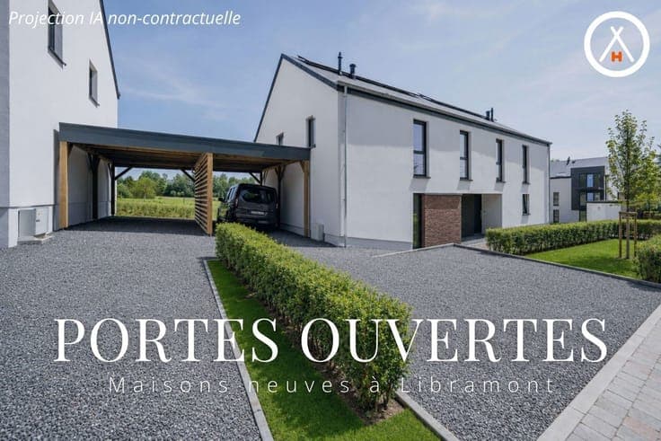 New 4 bedroom houses in Libramont! PEB A !
