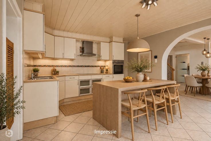 Instapklare woning met 2 slpkrs en tuin in Sint-Katelijne...