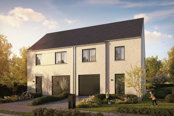 Spacious, energy-efficient new-build homes in Meise
